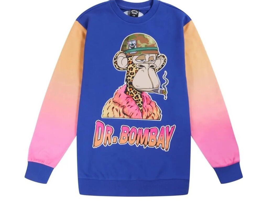 Death Row Records Dr Bombay Embroidered Sunset Crew 5XL NWT